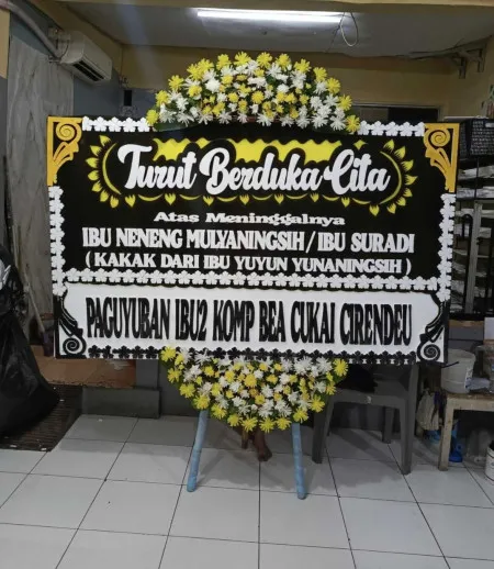 Papan Bunga Duka Balearjosari Blimbing